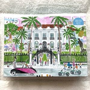 NEW! Galison A Sunny Day in Palm Beach HTF